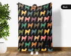 Vintage Siberian Husky Throw Blanket – Cozy Dog Lover Gift