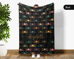 Personalized Drone Throw – Cozy Custom Name Racing Blanket