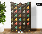 Vintage Golden Retriever Throw – Cozy Dog Lover Blanket