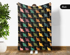 Cozy Stingray Blanket – Vintage Ocean Throw for Marine Life Lovers