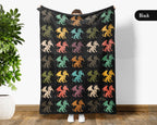 Retro Dragon Blanket Gift for Fantasy Lovers, Cozy Mythical Creature Throw, Magical Decor Accent for Bedroom and Creative Spaces