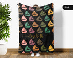 Custom Name Retro Sailing Blanket, Personalized Boat Throw for Nautical Lover Cabin Decor and Cozy Coastal Gifts