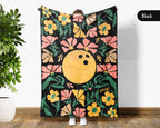 Floral Bowling Blanket – Cozy Bowler Gift Throw