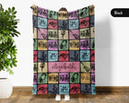 Custom Name DJ Blanket – Personalized Music Lover Throw Gift