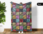 Vintage Elephant Blanket – Cozy Wildlife Lover Throw Gift