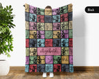 Personalized Archery Blanket, Custom Archer Throw, Cozy Sports Gift Decor, Rustic Bow Lover Blanket for Couch Bed