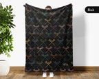 Retro Lacrosse Blanket – Cozy Sports Throw for Players
