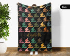 Personalized DJ Throw – Cozy Custom Name Music Blanket