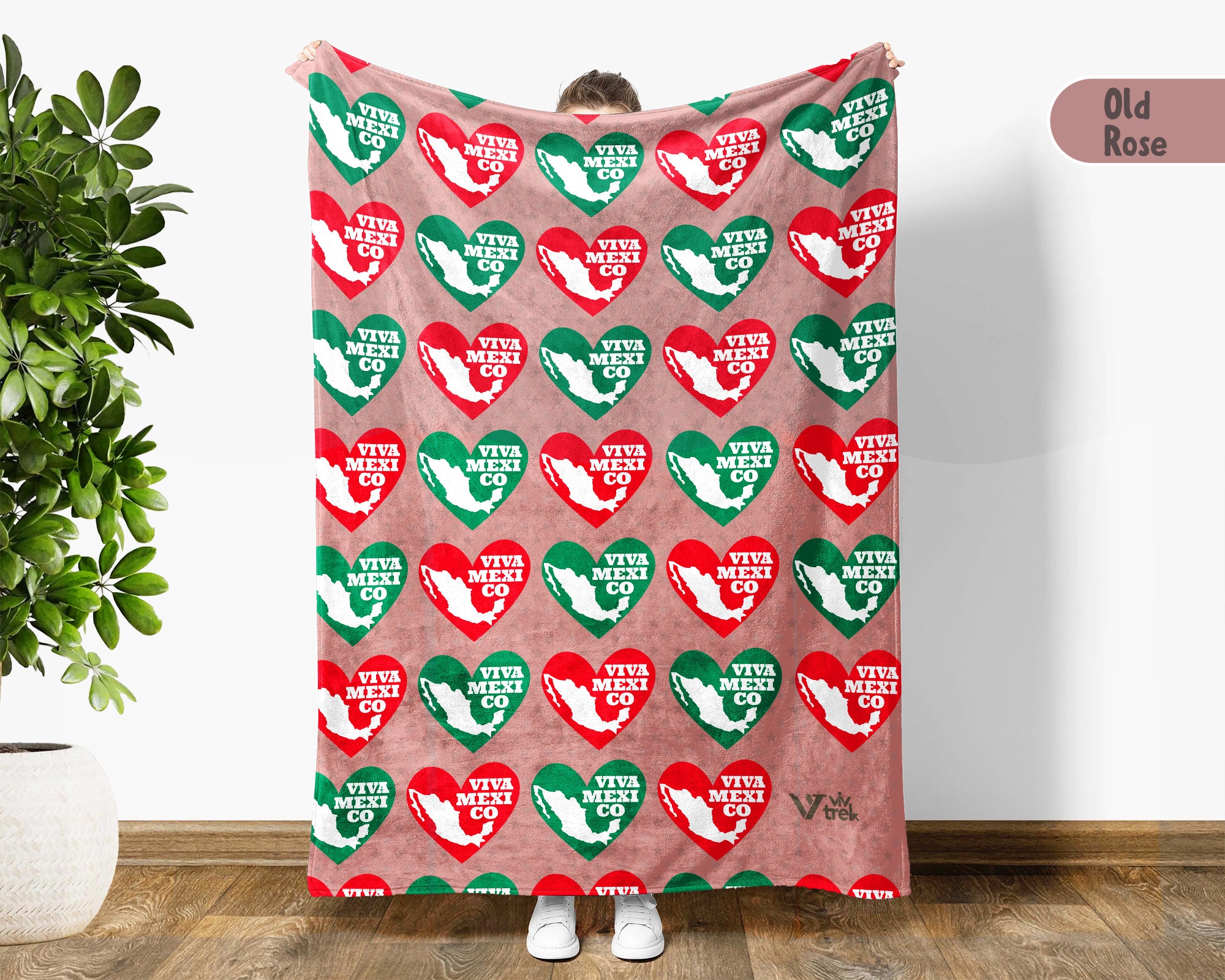 Retro Mexico Blanket Throw with Serape Inspired Design, Cozy Fiesta Decor, Colorful Latin Pride Heritage Gift Blanket for Home
