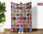 Custom Shetland Sheepdog Throw Blanket | Personalized Sheltie Gift | Mini Collie Cozy Home Decor Accent for Dog Lovers