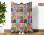 Vintage Lacrosse Blanket – Cozy Retro Sports Lover Throw