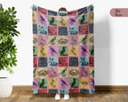 Vintage Birdwatching Blanket for Birders and Nature Lovers