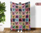 Vintage Chicken Blanket – Cozy Farmhouse Animal Lover Throw