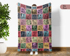 Retro Great Dane Blanket – Cozy Dog Lover Throw Gift