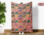Personalized Beaver Throw – Cozy Custom Name Animal Blanket