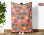 Retro Ice Hockey Blanket – Cozy Throw for Ice Hockey Players & Fans