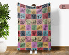 Vintage Elephant Blanket – Cozy Wildlife Lover Throw Gift