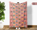 Retro Birdwatcher Blanket for Bird Lovers and Nature Enthusiasts