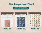 Retro Dog Blanket – Cozy Vintage Style Pet Lover Throw