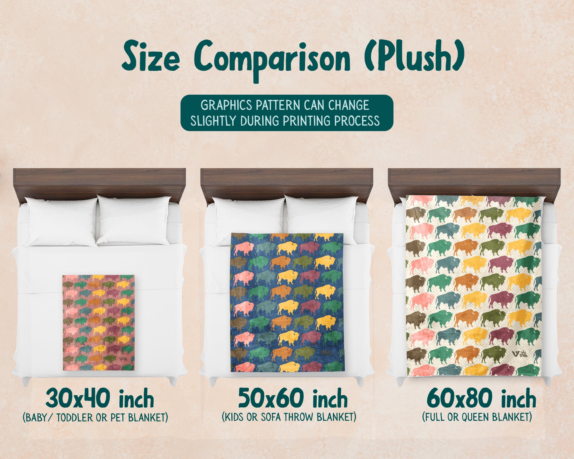 Retro Bison Blanket Cozy Buffalo Throw Vintage Style Wild Animal Blanket Rustic Wildlife Home Decor Unique Nature Lover Gift Idea