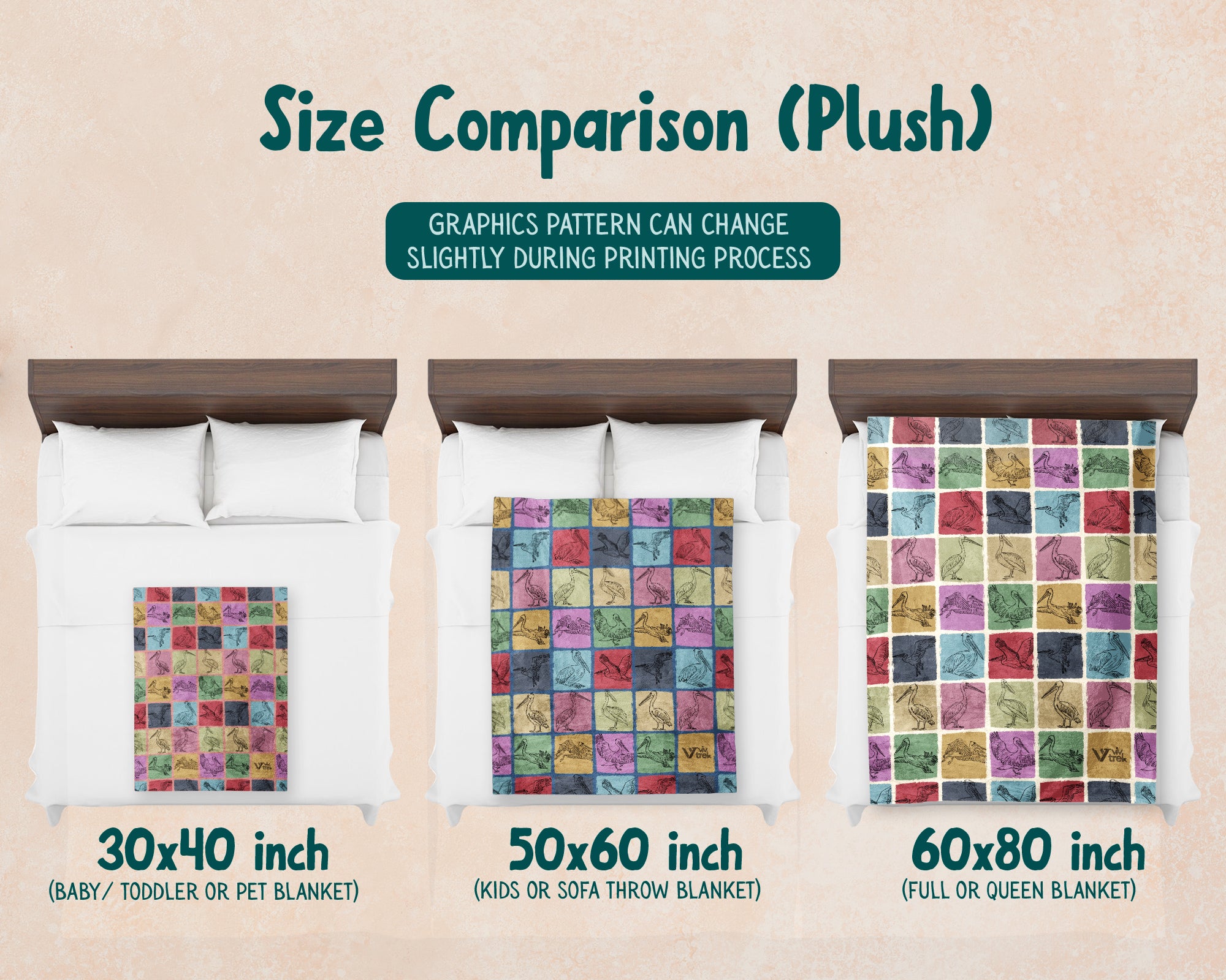 Vintage Pelican Throw Blanket – Cozy Coastal Wildlife Gift for Bird Lovers