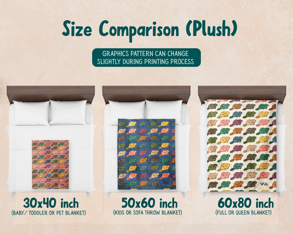 Retro Beaver Throw Blanket – Cozy Wildlife Gift for Nature Lovers