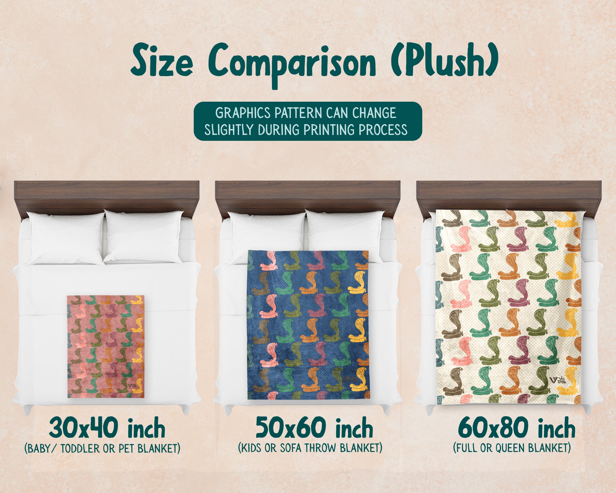 Retro Cobra Snake Blanket Cozy Wildlife Throw Vintage Style Snake Lover Blanket Exotic Animal Gift Home Decor Idea for Couch Bedroom