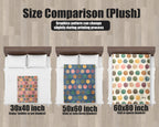 Basketball Lover Blanket - Vintage Sports Gift, Retro Throw Under $50