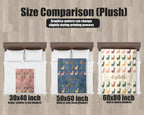 Personalized Llama Blanket - Custom Name Throw, Cozy Alpaca Gift Under $50