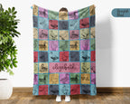 Personalized Duck Lover Blanket – Vintage Farm Animal Wildlife Throw