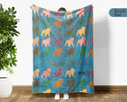 Custom Name Bulldog Blanket – Vintage Style Dog Lover Throw Gift
