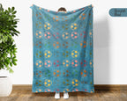 Vintage Soccer Blanket – Cozy Sports Throw for Soccer Lovers