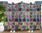 Christian Faith Blanket, Jesus Lover Throw, Inspirational Religious Cozy Blanket, Bible Verse Home Decor Gift for Family Friends