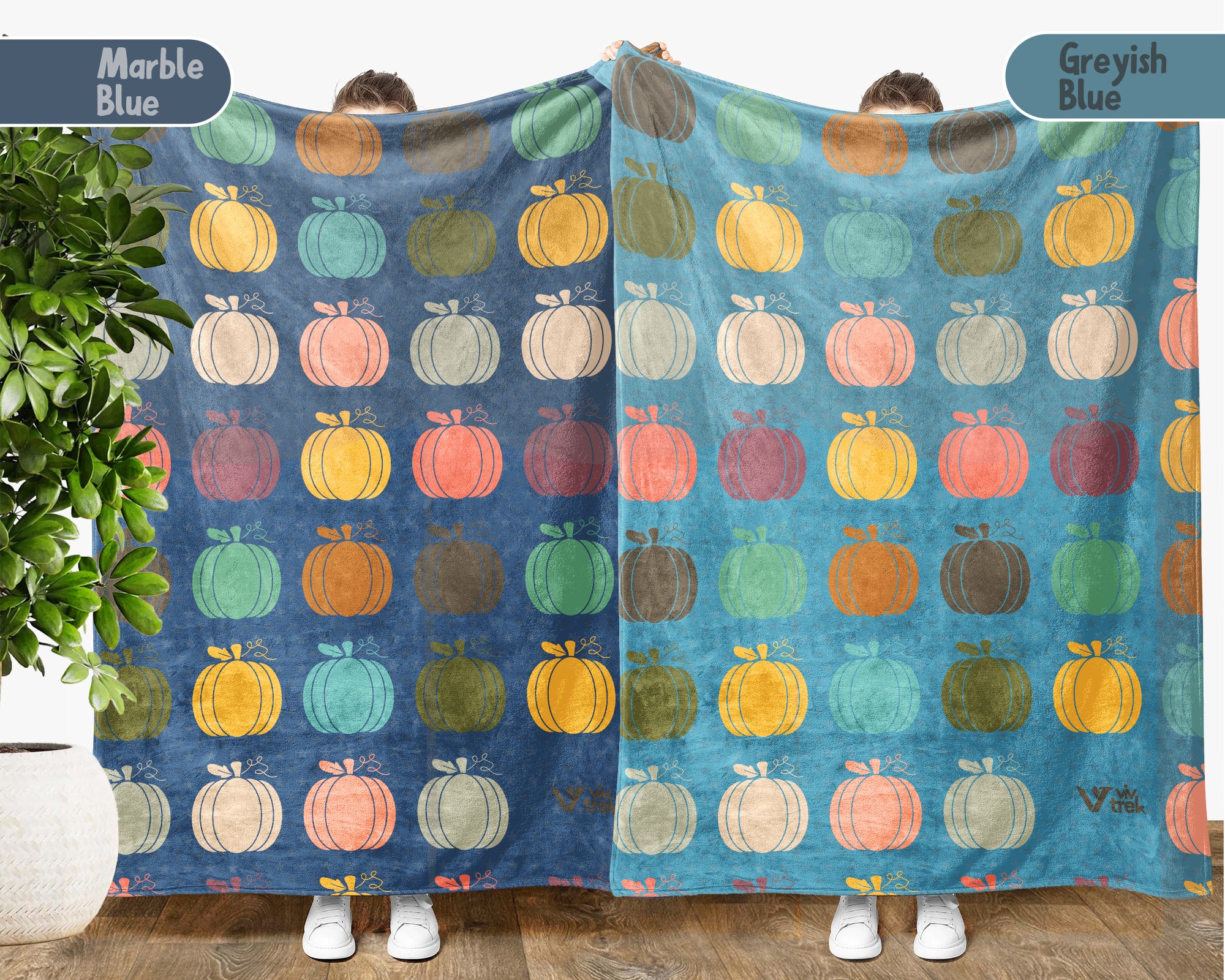 Retro Pumpkin Lover Blanket for Rustic Autumn Decor, Cozy Harvest Throw Gift with Farmhouse Seasonal Style