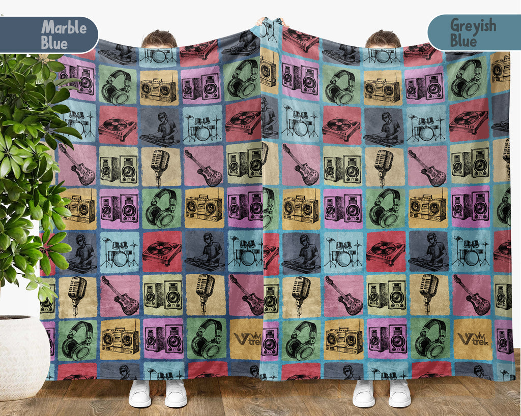 DJ Lover Blanket – Cozy Music Fan Throw Gift