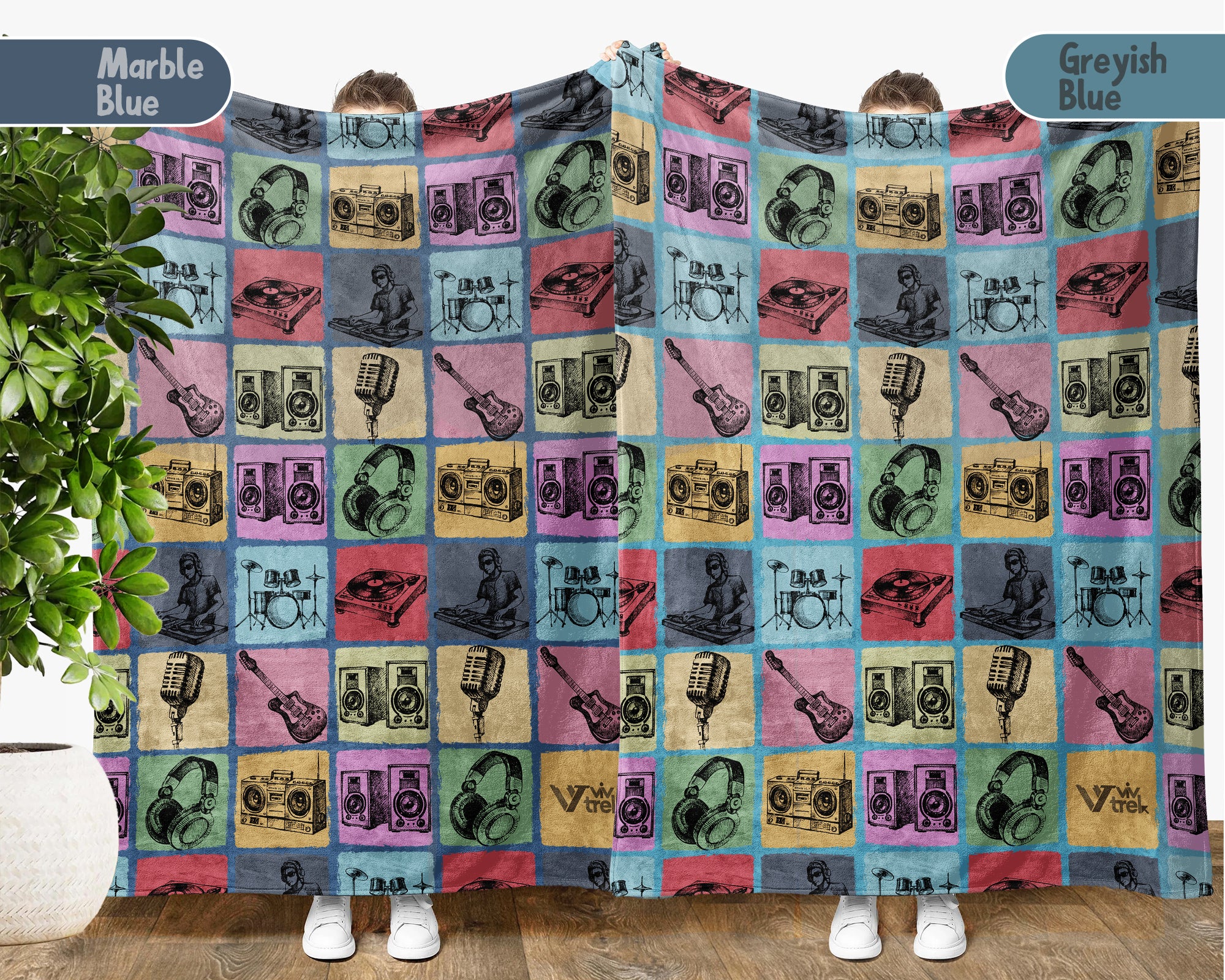 DJ Lover Blanket – Cozy Music Fan Throw Gift