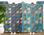 Funny Bulldog Lover Blanket – Vintage Dog Throw Gift