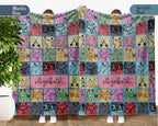 Personalized Fencing Blanket – Custom Name Fencer Sport Throw