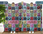 Custom Name Basketball Blanket – Personalized Sports Lover Throw