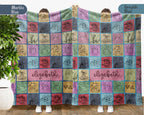 Personalized Pottery Lover Blanket – Custom Name Ceramic Art Cozy Throw