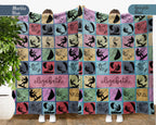 Personalized Kite Surfing Blanket Custom Name Throw Cozy Water Sport Decor Unique Kiteboarding Gift Beach Home Accent