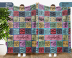 Personalized Photography Blanket Cozy Custom Name Throw Soft Camera Lover Decor Unique Photographer Gift for Home