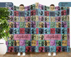 Personalized Archery Blanket, Custom Archer Throw, Cozy Sports Gift Decor, Rustic Bow Lover Blanket for Couch Bed