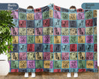 Vintage Rottweiler Dog Blanket – Cozy Throw for Dog Lovers