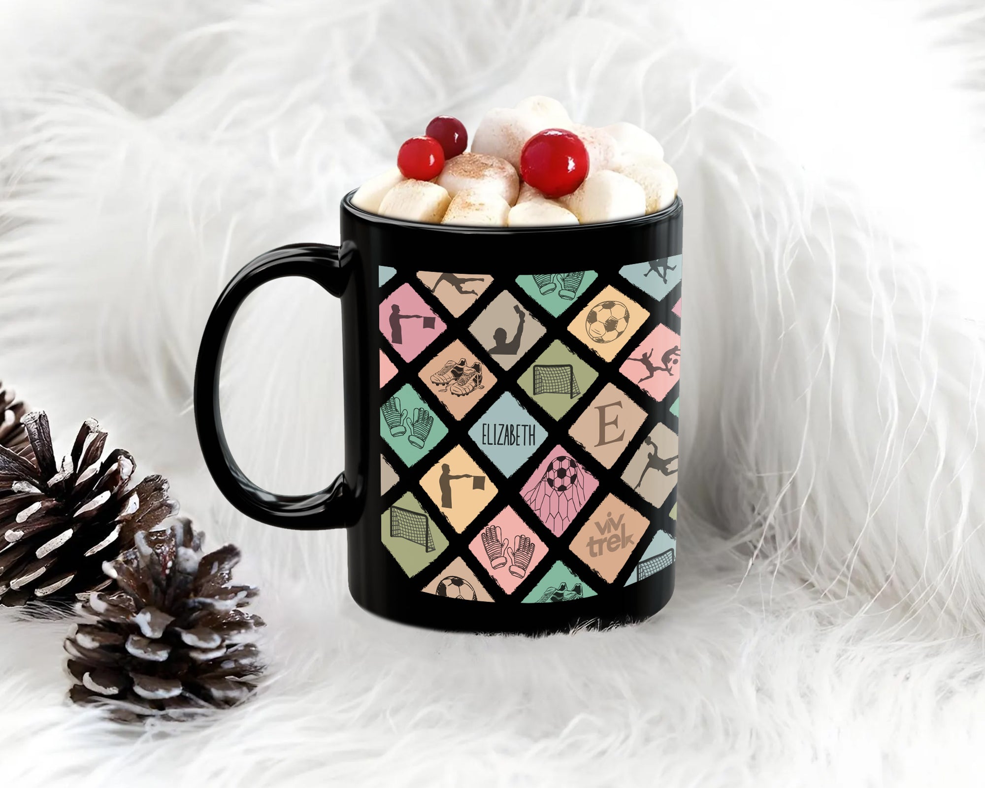 custom soccer mug, retro soccer mug, name soccer mug, personalized mug, soccer gift, football mug, player gift, sports mug, soccer lover gift, custom name cup, gift for boys, gift for girls, soccer fan mug