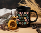 Custom Soccer Mug, Retro Personalized Name Football Coffee Cup, Unique Soccer Lover Gift, Sports Fan Drinkware, Player Gift Mug