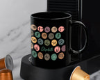 Custom Soccer Mug, Retro Personalized Name Football Coffee Cup, Unique Soccer Lover Gift, Sports Fan Drinkware, Player Gift Mug