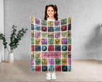 Custom Name Basketball Blanket – Personalized Sports Lover Throw