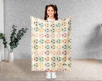 Vintage Soccer Blanket – Cozy Sports Throw for Soccer Lovers