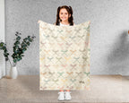 Retro Lacrosse Blanket – Cozy Sports Throw for Players